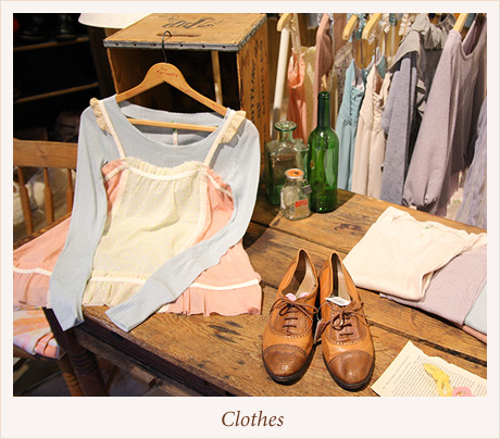 ナチュラルガーリーをコンセプトに据えたオリジナルブランド「flower」