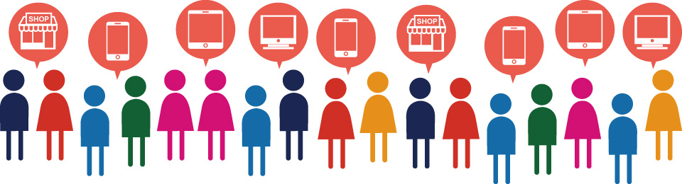 様々なチャネルで購入される会員・顧客との確実な接点を